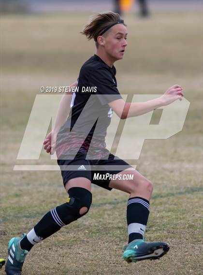 Thumbnail 3 in Gilbert vs Red Mountain (Red Mountain Soccer Showcase)  photogallery.