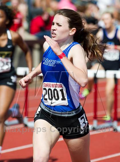 Thumbnail 2 in Stanford Invitational 400m Hurdles photogallery.