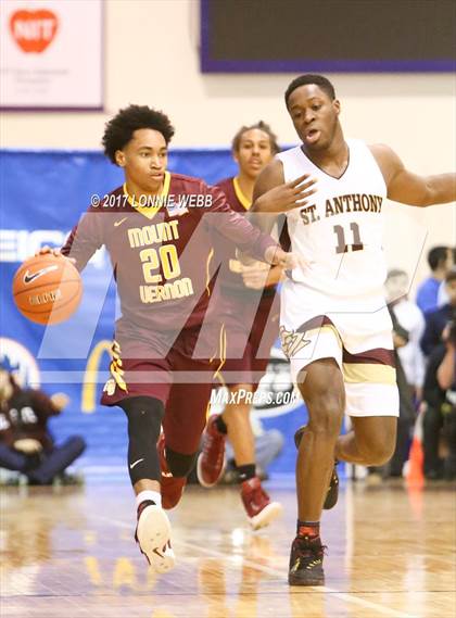 Thumbnail 1 in St. Anthony vs Mt. Vernon (SNY Invitational) photogallery.