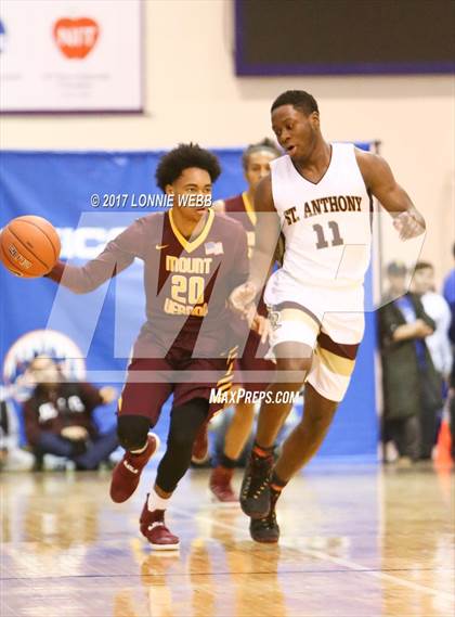 Thumbnail 2 in St. Anthony vs Mt. Vernon (SNY Invitational) photogallery.