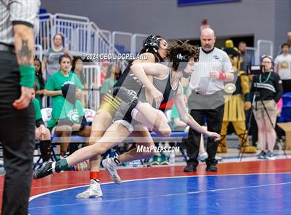 Thumbnail 3 in Carrollton vs Greenbrier - GHSA Girls' Duals Championship Finals photogallery.