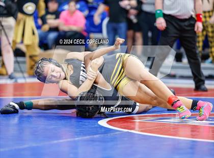 Thumbnail 2 in Carrollton vs Greenbrier - GHSA Girls' Duals Championship Finals photogallery.