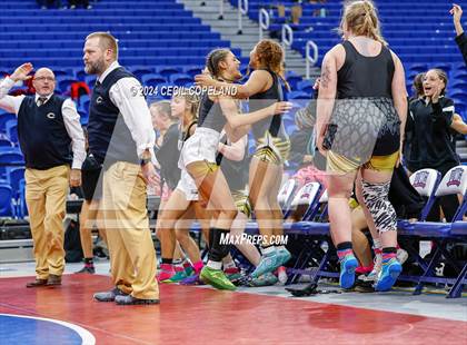 Thumbnail 2 in Carrollton vs Greenbrier - GHSA Girls' Duals Championship Finals photogallery.