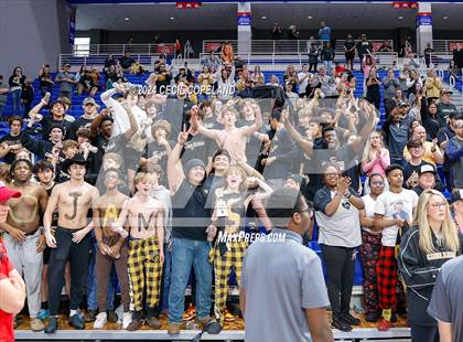Thumbnail 2 in Carrollton vs Greenbrier - GHSA Girls' Duals Championship Finals photogallery.