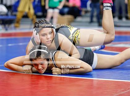 Thumbnail 3 in Carrollton vs Greenbrier - GHSA Girls' Duals Championship Finals photogallery.