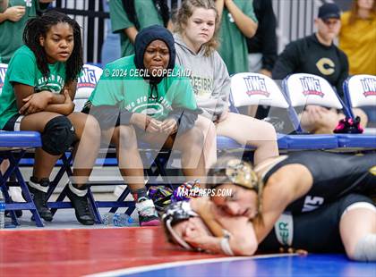 Thumbnail 3 in Carrollton vs Greenbrier - GHSA Girls' Duals Championship Finals photogallery.