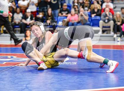 Thumbnail 3 in Carrollton vs Greenbrier - GHSA Girls' Duals Championship Finals photogallery.