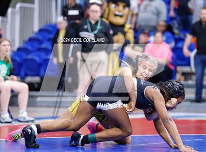 Thumbnail 3 in Carrollton vs Greenbrier - GHSA Girls' Duals Championship Finals photogallery.