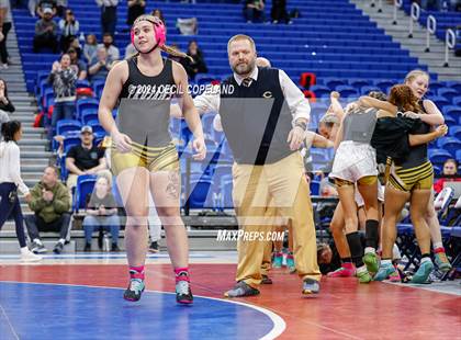 Thumbnail 1 in Carrollton vs Greenbrier - GHSA Girls' Duals Championship Finals photogallery.