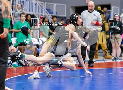 Thumbnail 2 in Carrollton vs Greenbrier - GHSA Girls' Duals Championship Finals photogallery.