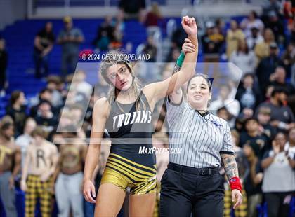 Thumbnail 1 in Carrollton vs Greenbrier - GHSA Girls' Duals Championship Finals photogallery.