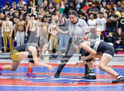 Thumbnail 3 in Carrollton vs Greenbrier - GHSA Girls' Duals Championship Finals photogallery.