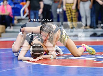Thumbnail 3 in Carrollton vs Greenbrier - GHSA Girls' Duals Championship Finals photogallery.