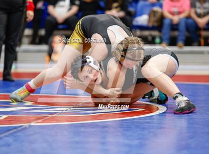 Thumbnail 3 in Carrollton vs Greenbrier - GHSA Girls' Duals Championship Finals photogallery.