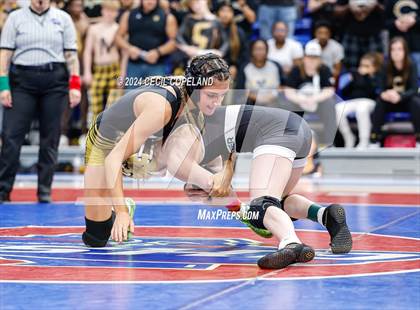 Thumbnail 2 in Carrollton vs Greenbrier - GHSA Girls' Duals Championship Finals photogallery.