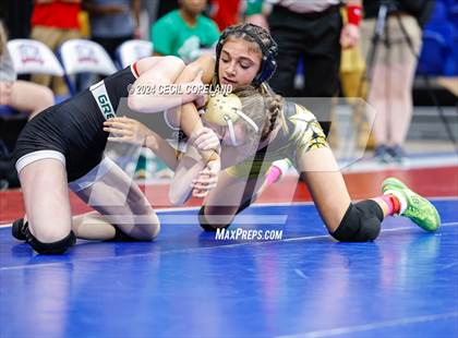 Thumbnail 2 in Carrollton vs Greenbrier - GHSA Girls' Duals Championship Finals photogallery.