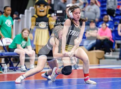 Thumbnail 2 in Carrollton vs Greenbrier - GHSA Girls' Duals Championship Finals photogallery.