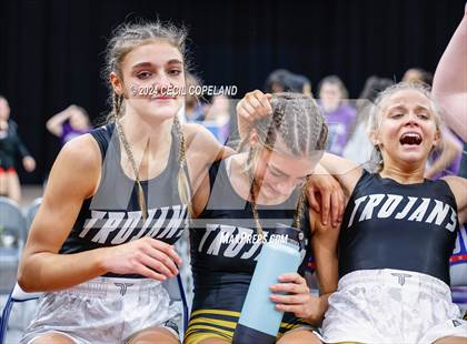 Thumbnail 3 in Carrollton vs Greenbrier - GHSA Girls' Duals Championship Finals photogallery.