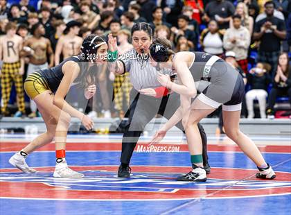 Thumbnail 3 in Carrollton vs Greenbrier - GHSA Girls' Duals Championship Finals photogallery.