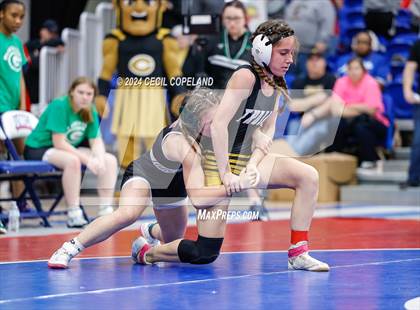 Thumbnail 1 in Carrollton vs Greenbrier - GHSA Girls' Duals Championship Finals photogallery.