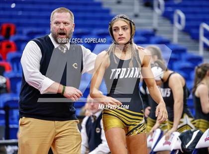 Thumbnail 1 in Carrollton vs Greenbrier - GHSA Girls' Duals Championship Finals photogallery.