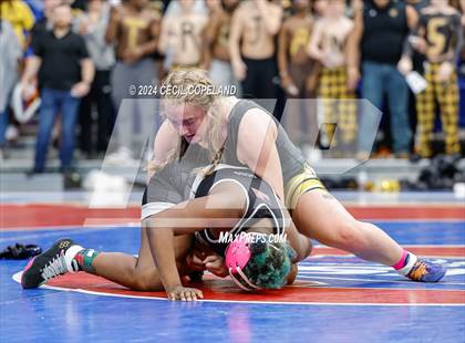Thumbnail 2 in Carrollton vs Greenbrier - GHSA Girls' Duals Championship Finals photogallery.