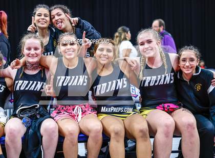 Thumbnail 1 in Carrollton vs Greenbrier - GHSA Girls' Duals Championship Finals photogallery.