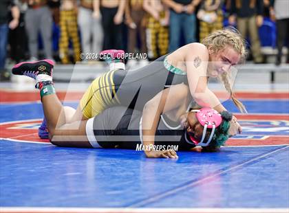 Thumbnail 2 in Carrollton vs Greenbrier - GHSA Girls' Duals Championship Finals photogallery.