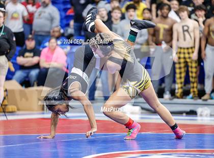 Thumbnail 3 in Carrollton vs Greenbrier - GHSA Girls' Duals Championship Finals photogallery.