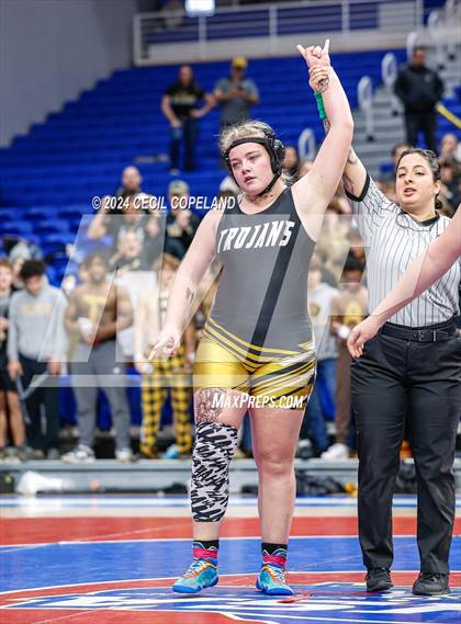 Thumbnail 2 in Carrollton vs Greenbrier - GHSA Girls' Duals Championship Finals photogallery.