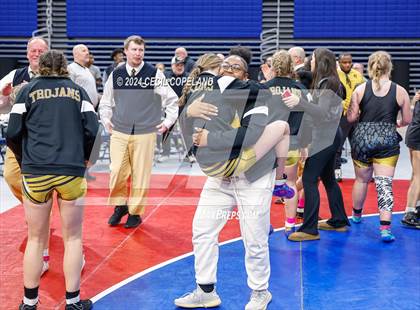 Thumbnail 3 in Carrollton vs Greenbrier - GHSA Girls' Duals Championship Finals photogallery.