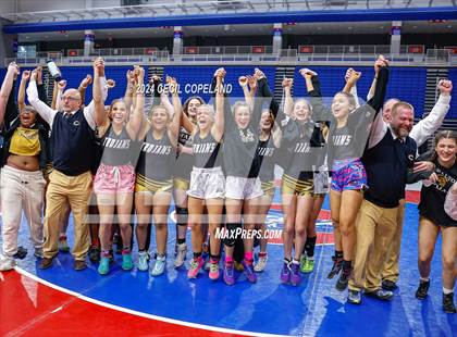 Thumbnail 2 in Carrollton vs Greenbrier - GHSA Girls' Duals Championship Finals photogallery.