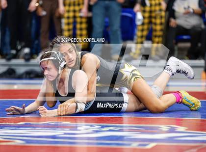 Thumbnail 3 in Carrollton vs Greenbrier - GHSA Girls' Duals Championship Finals photogallery.