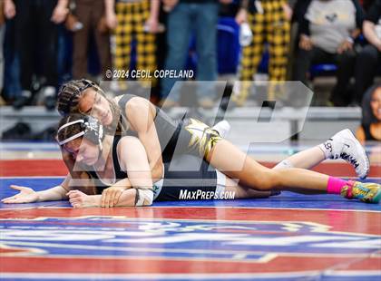 Thumbnail 2 in Carrollton vs Greenbrier - GHSA Girls' Duals Championship Finals photogallery.