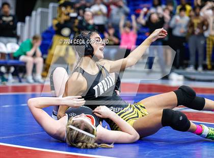 Thumbnail 3 in Carrollton vs Greenbrier - GHSA Girls' Duals Championship Finals photogallery.
