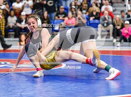 Thumbnail 2 in Carrollton vs Greenbrier - GHSA Girls' Duals Championship Finals photogallery.