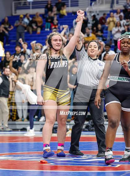 Thumbnail 1 in Carrollton vs Greenbrier - GHSA Girls' Duals Championship Finals photogallery.