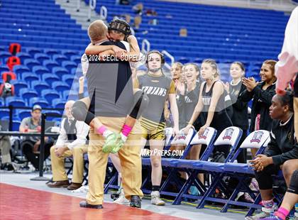 Thumbnail 3 in Carrollton vs Greenbrier - GHSA Girls' Duals Championship Finals photogallery.