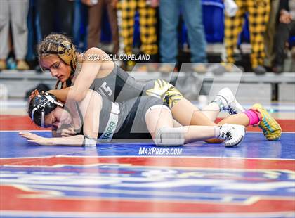 Thumbnail 2 in Carrollton vs Greenbrier - GHSA Girls' Duals Championship Finals photogallery.