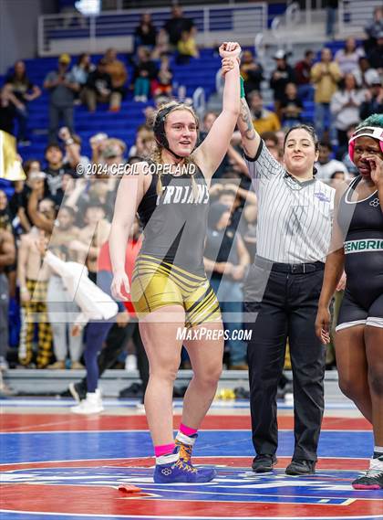 Thumbnail 2 in Carrollton vs Greenbrier - GHSA Girls' Duals Championship Finals photogallery.