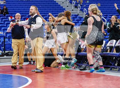 Thumbnail 3 in Carrollton vs Greenbrier - GHSA Girls' Duals Championship Finals photogallery.