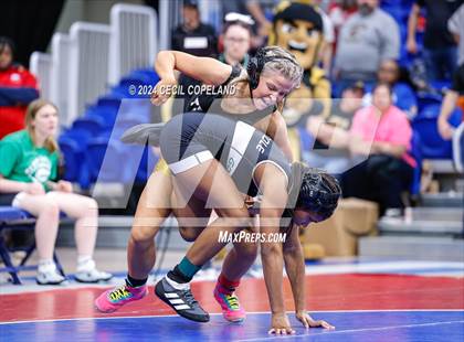 Thumbnail 3 in Carrollton vs Greenbrier - GHSA Girls' Duals Championship Finals photogallery.