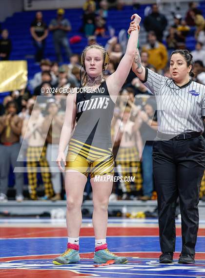 Thumbnail 1 in Carrollton vs Greenbrier - GHSA Girls' Duals Championship Finals photogallery.