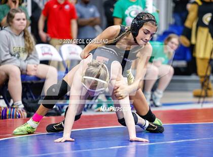 Thumbnail 3 in Carrollton vs Greenbrier - GHSA Girls' Duals Championship Finals photogallery.