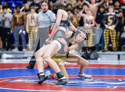 Thumbnail 1 in Carrollton vs Greenbrier - GHSA Girls' Duals Championship Finals photogallery.