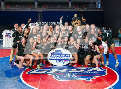 Thumbnail 2 in Carrollton vs Greenbrier - GHSA Girls' Duals Championship Finals photogallery.