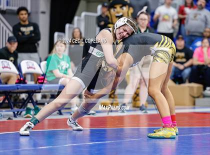 Thumbnail 2 in Carrollton vs Greenbrier - GHSA Girls' Duals Championship Finals photogallery.