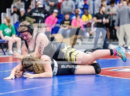 Thumbnail 3 in Carrollton vs Greenbrier - GHSA Girls' Duals Championship Finals photogallery.