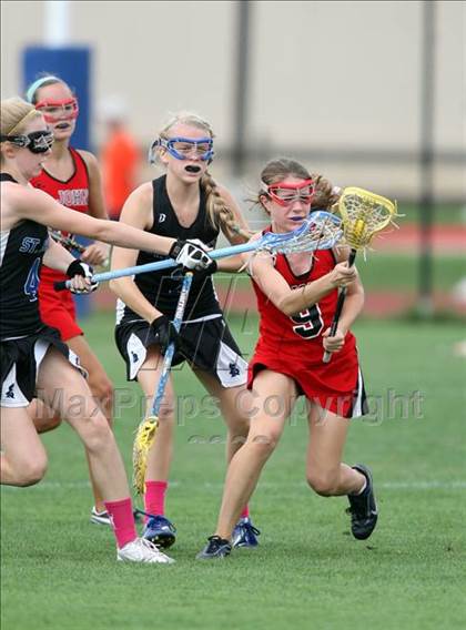 Thumbnail 3 in St. Andrew's vs. St. John's (TGHSLL Semi Final) photogallery.