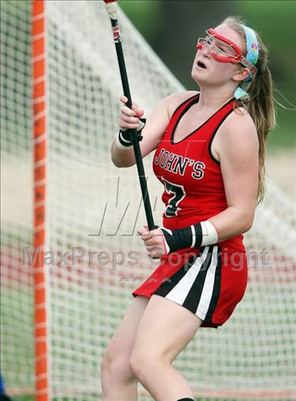 Thumbnail 2 in St. Andrew's vs. St. John's (TGHSLL Semi Final) photogallery.